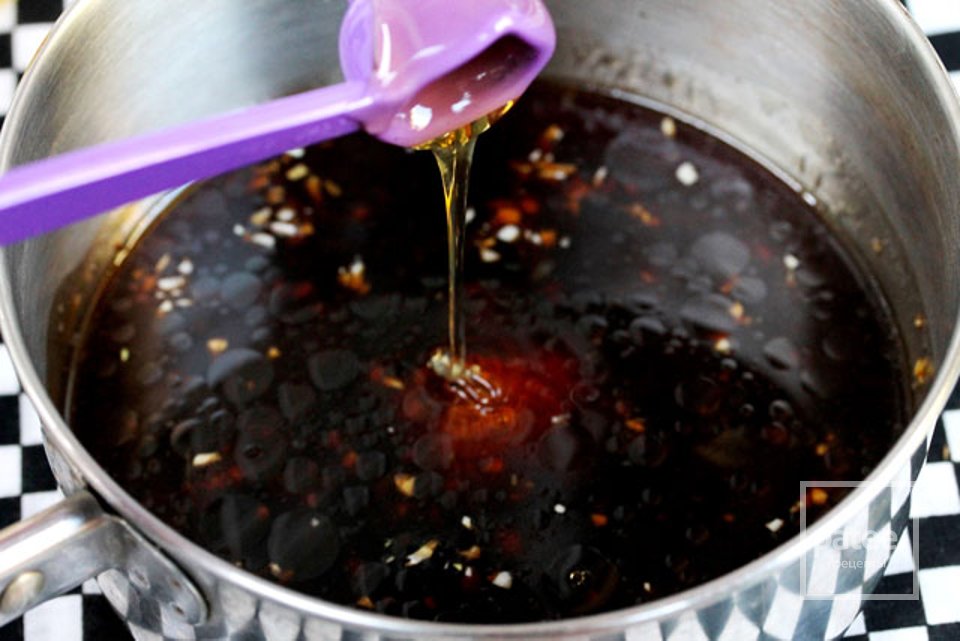 Сэндвич с говяжьим бургером, ананасом и соусом терияки - Шаг 9