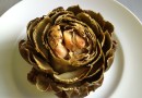 Печеные артишоки с чесноком и сыром