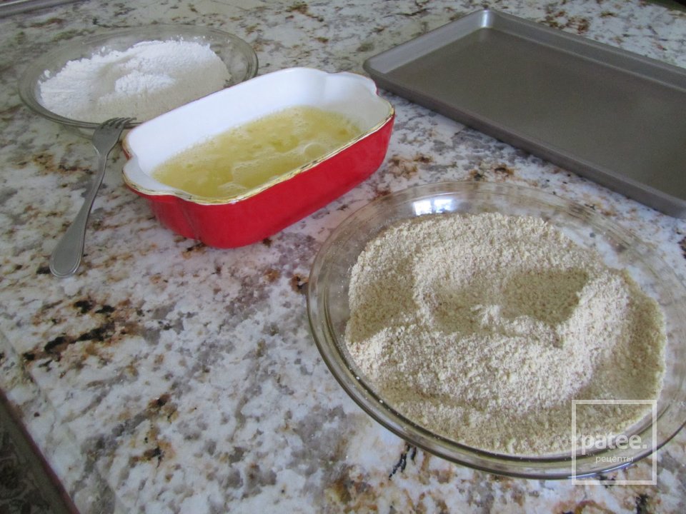 Вишнево-миндальные аранчини с шоколадным соусом - Шаг 17