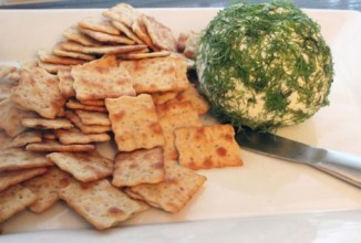 Сырный шар с укропом