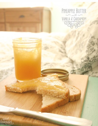 Ананасовое масло с ванилином и кардамоном - Шаг 8