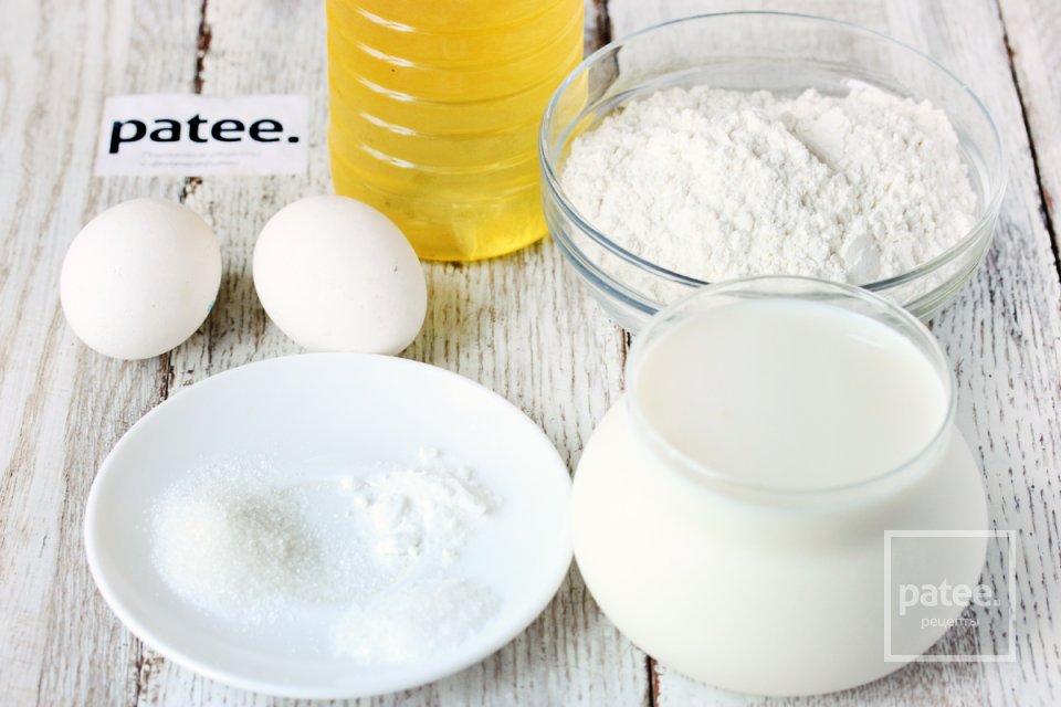 Блины на молоке - Шаг 1