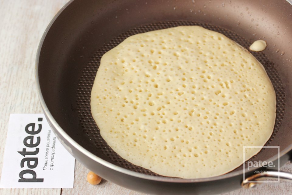 Блины на молоке - Шаг 8