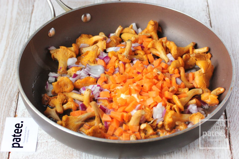 Рис с лисичками - Шаг 8