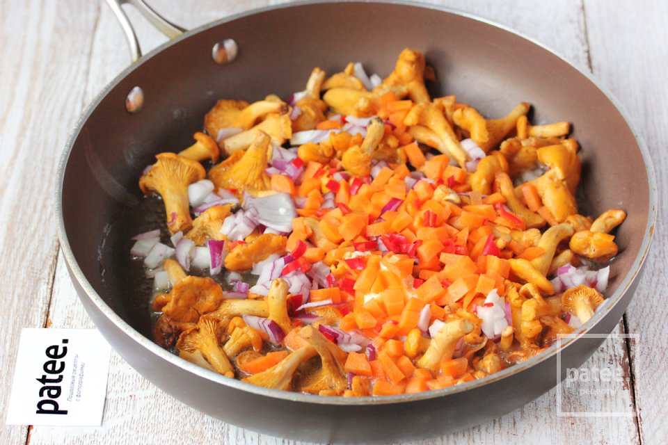 Рис с лисичками - Шаг 9