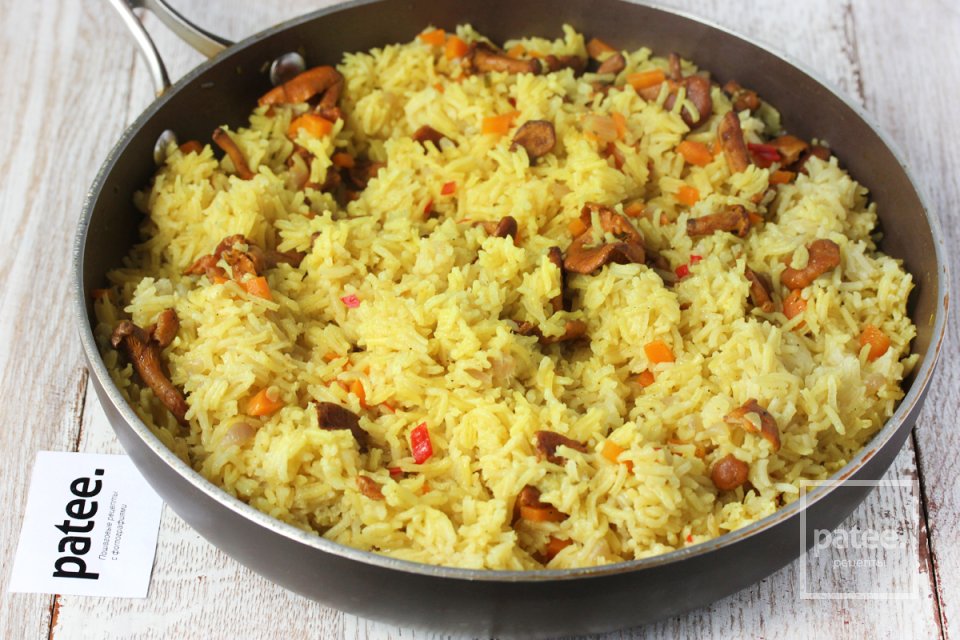 Рис с лисичками - Шаг 15