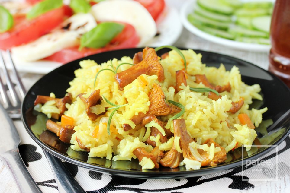 Рис с лисичками - Шаг 16