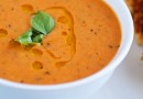 Суп из печеных помидоров