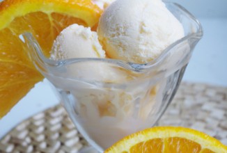 Апельсиновое мороженое