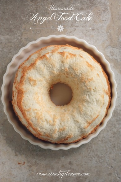 Ангельский торт с жареной клубникой - Шаг 10