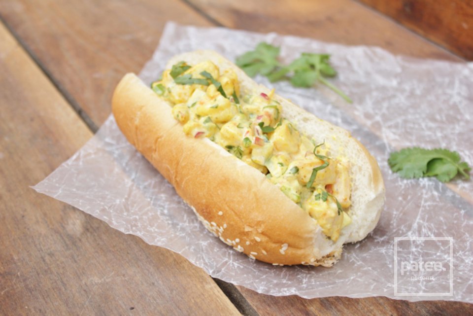 Бутерброды с креветками карри - Шаг 2