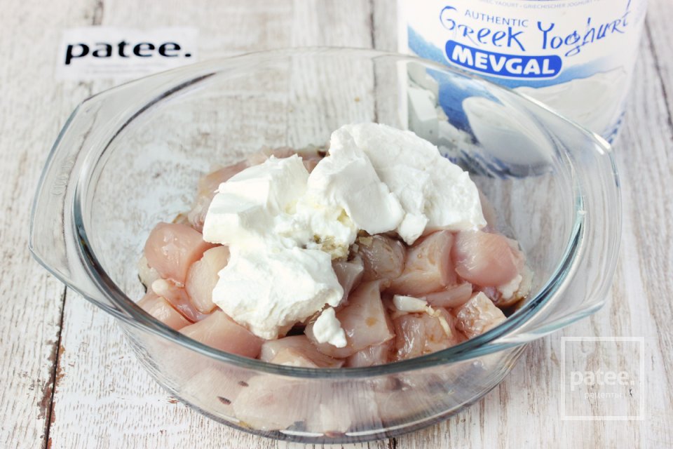 Шашлычки из куриного филе по-гречески - Шаг 8