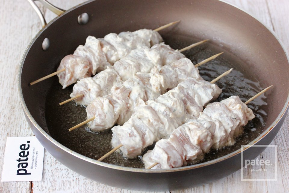 Шашлычки из куриного филе по-гречески - Шаг 12