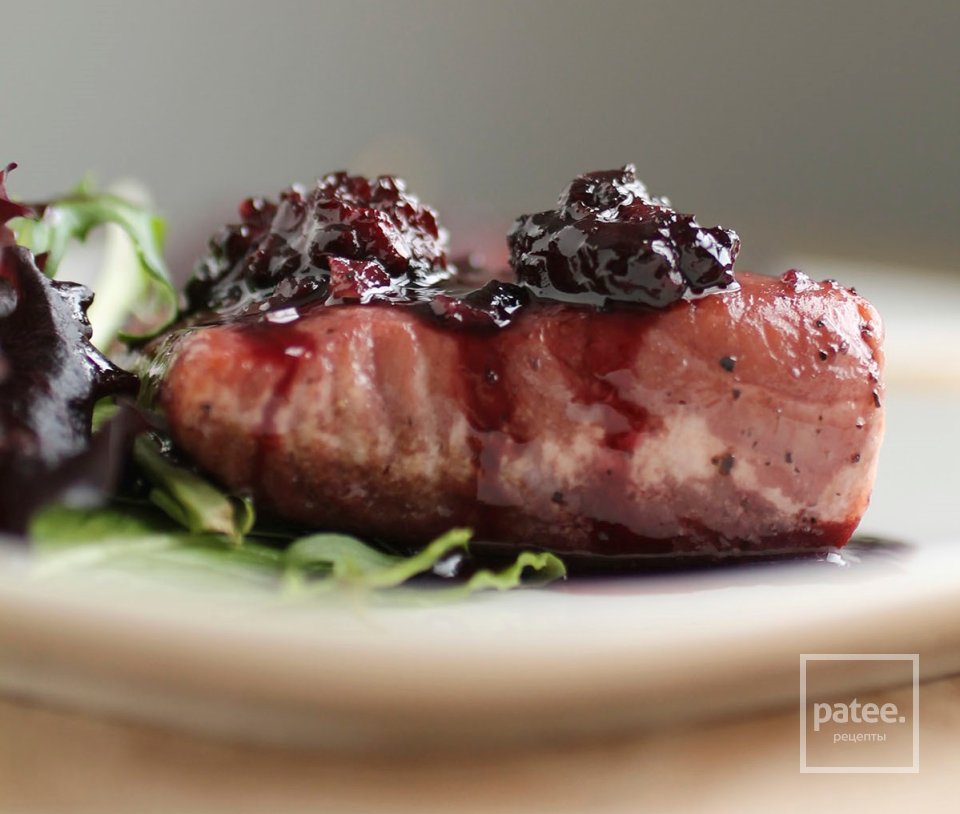 Лосось в ежевичной глазури - Шаг 7