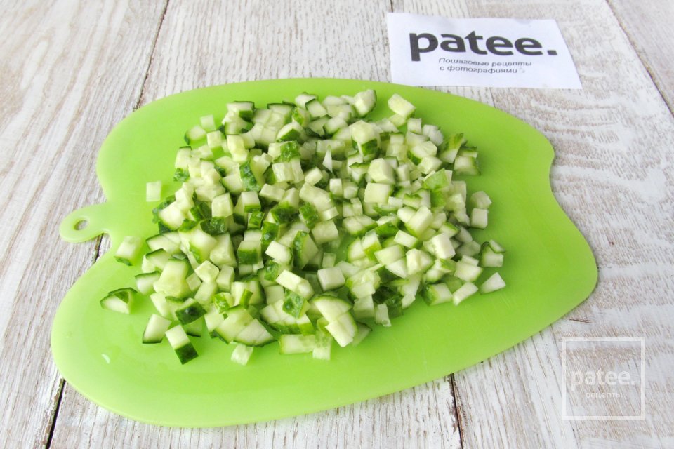 Овощной салат-гарнир Бисер - Шаг 5