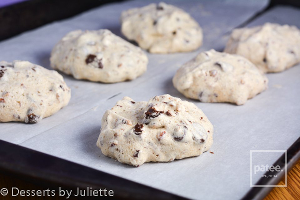 Безе с пеканом и шоколадом - Шаг 8