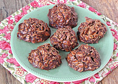 Рецепт Шоколадно-овсяное печенье