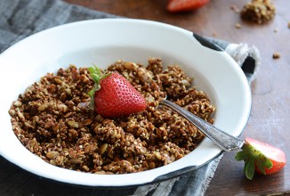 Кокосовая гранола с корицей