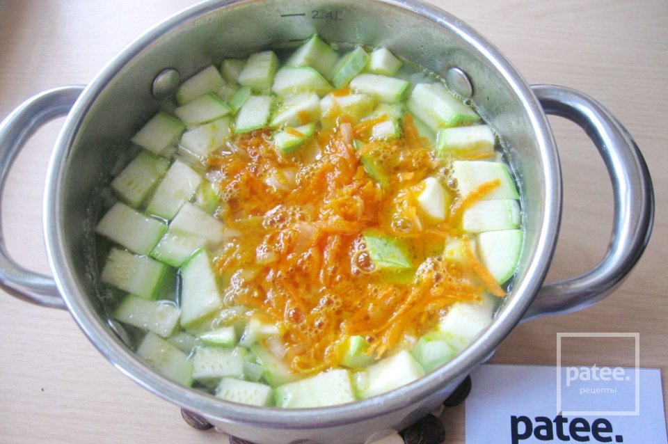 Сырный суп с кабачками - Шаг 11
