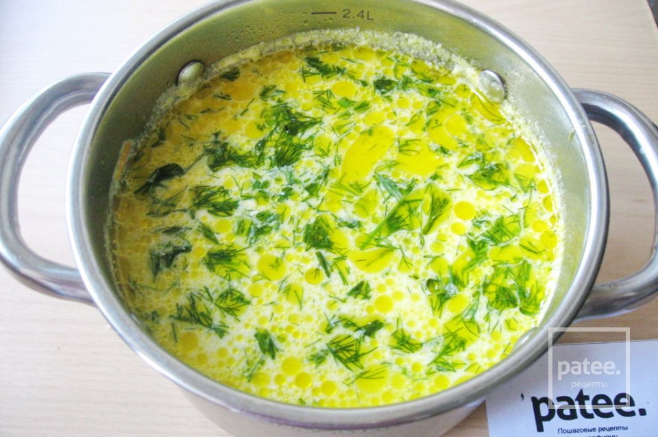 Сырный суп с кабачками - Шаг 13