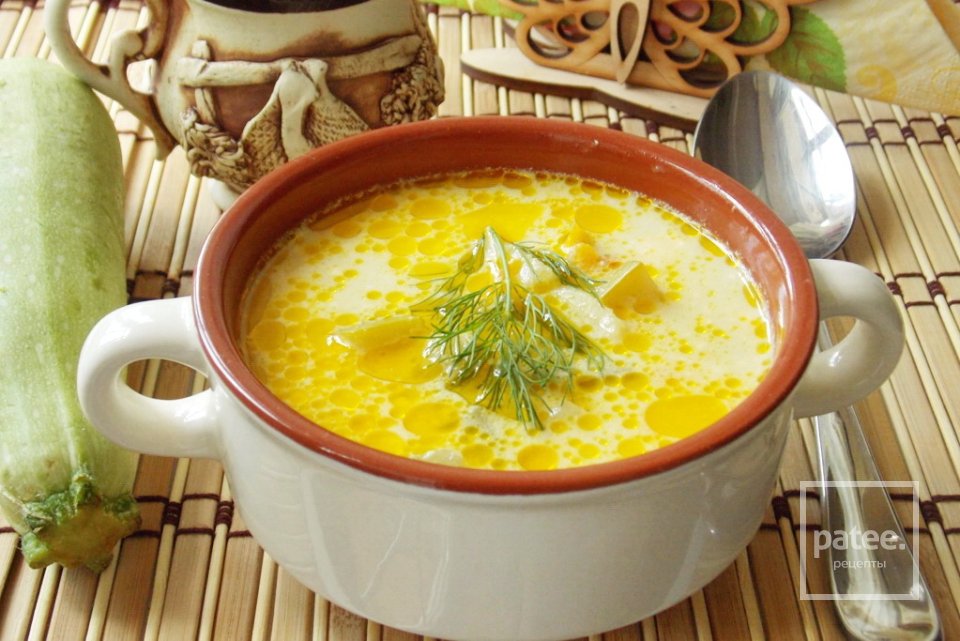 Сырный суп с кабачками - Шаг 14