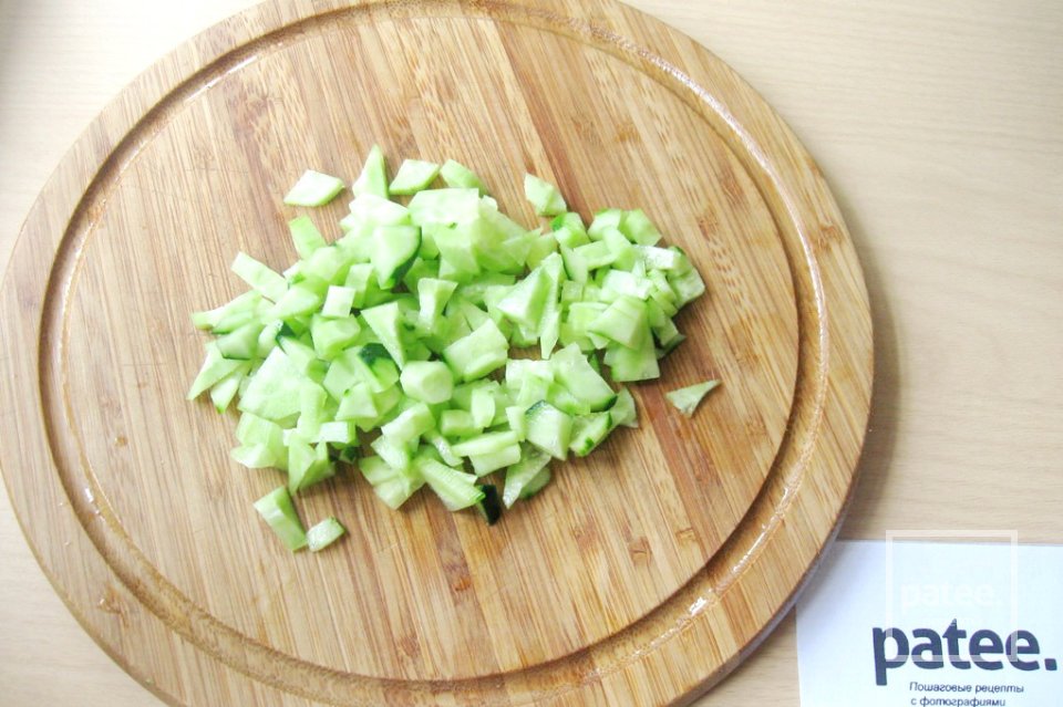 Салат с адыгейским сыром и овощами - Шаг 6