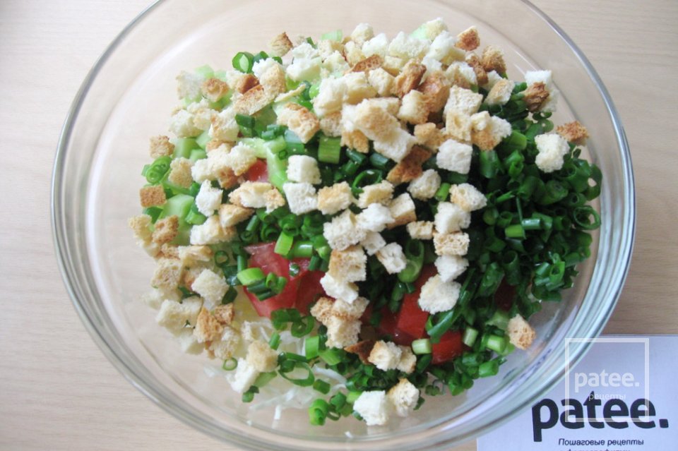 Салат с адыгейским сыром и овощами - Шаг 10