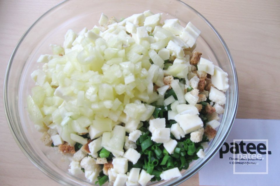 Салат с адыгейским сыром и овощами - Шаг 13