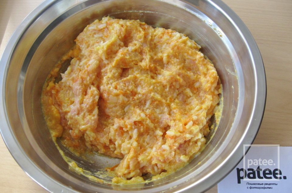 Котлеты с морковью и рисом - Шаг 8