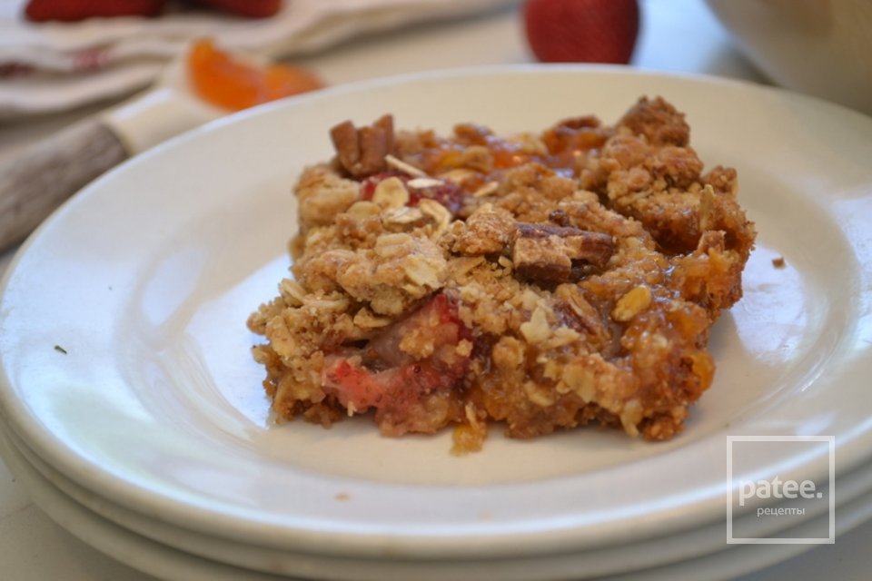 Клубнично-абрикосовый пирог - Шаг 15