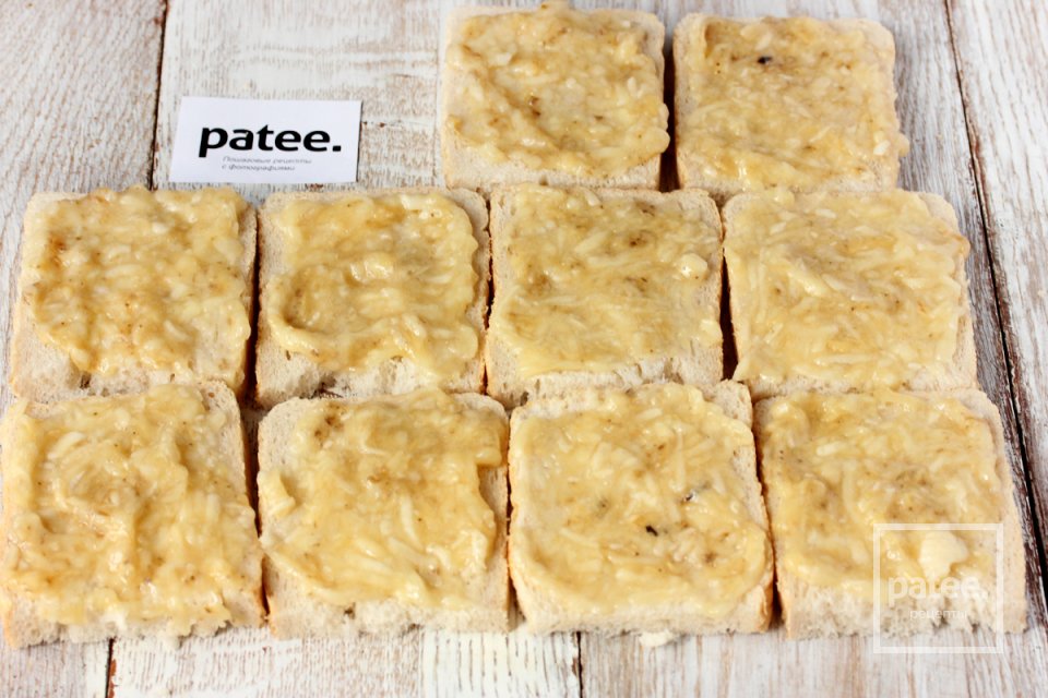 Тосты с сырно-банановой начинкой - Шаг 4