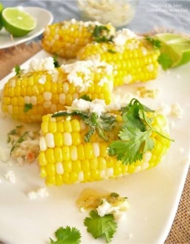 Жареная кукуруза с сыром и зеленью - Шаг 2