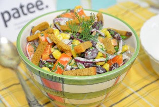 Салат из красной фасоли