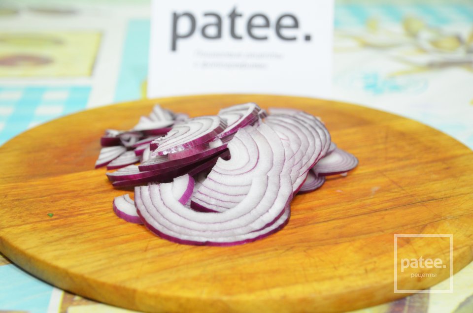 Салат из красной фасоли - Шаг 2