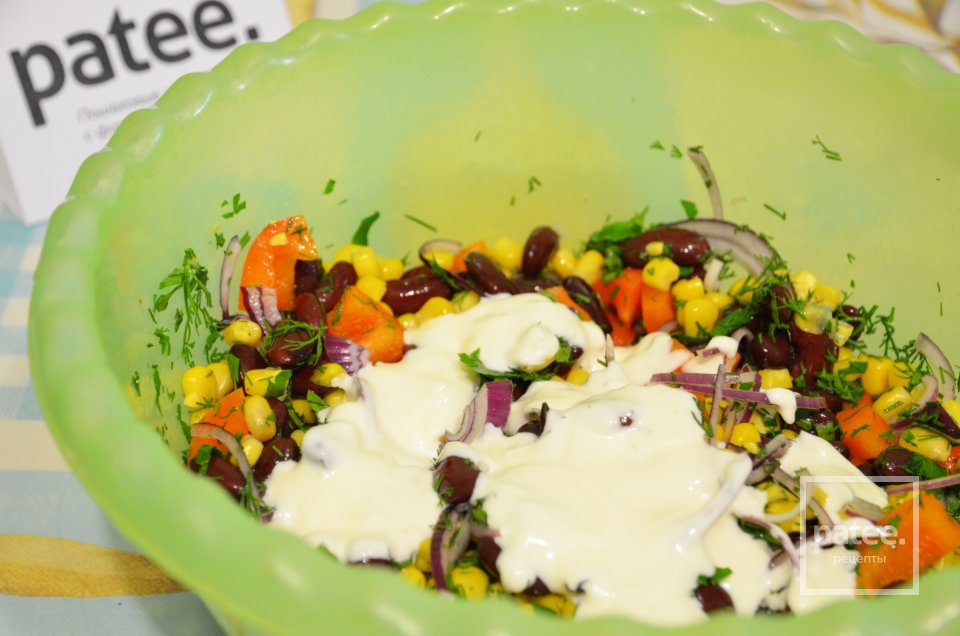 Салат из красной фасоли - Шаг 19