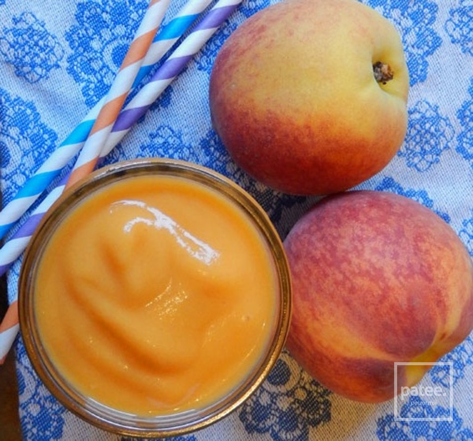 Персиковый смузи - Шаг 2