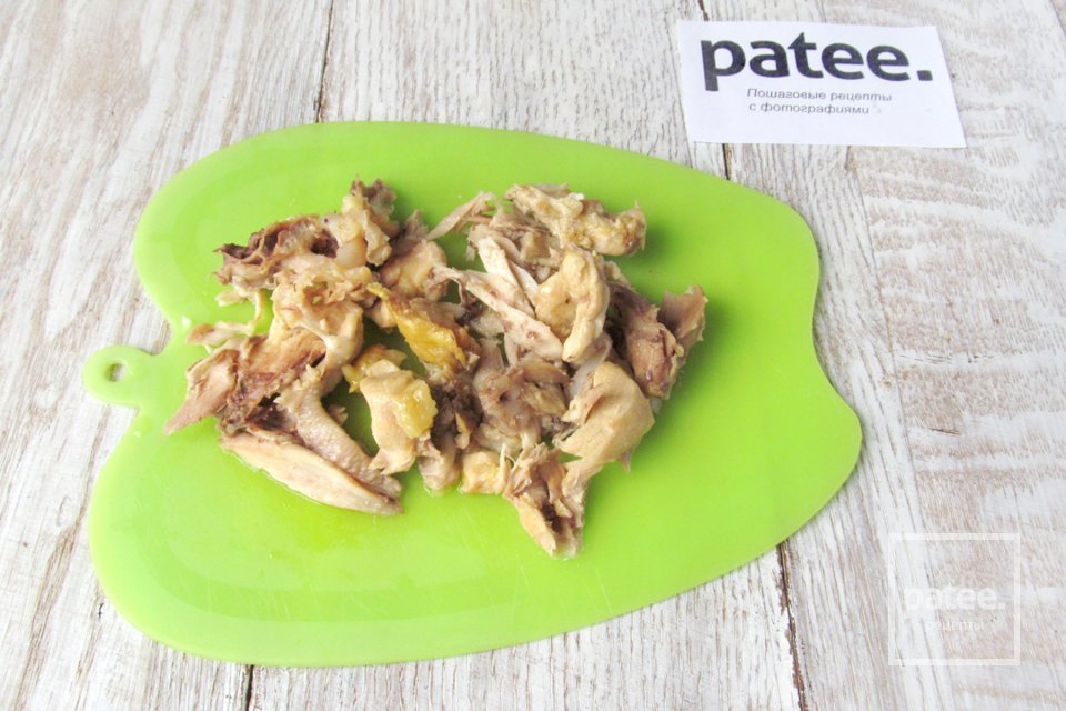 Куриный суп с баклажанами - Шаг 9