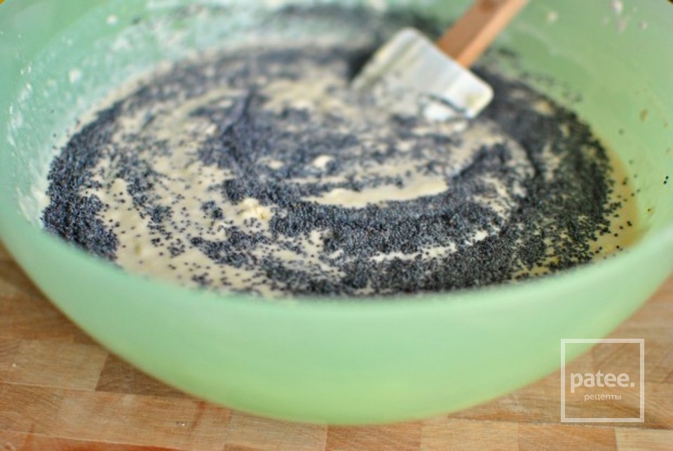 Лимонные блины с маком - Шаг 13