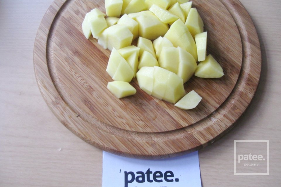 Овощной суп с куриными кнелями - Шаг 8