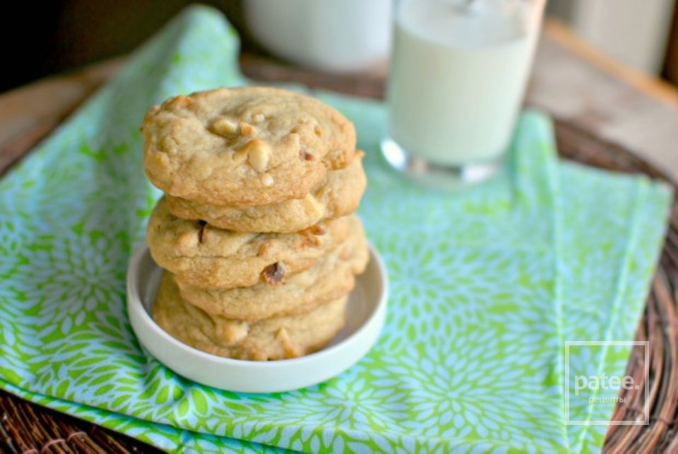 Печенье с белым шоколадом и макадамией - Шаг 17