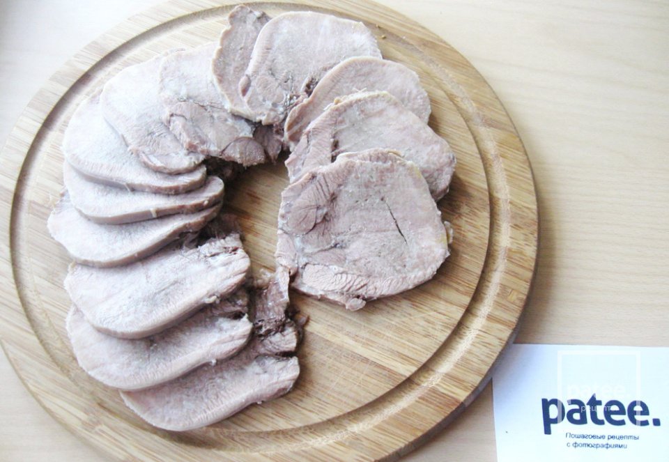 Язык запеченный с баклажаном - Шаг 4