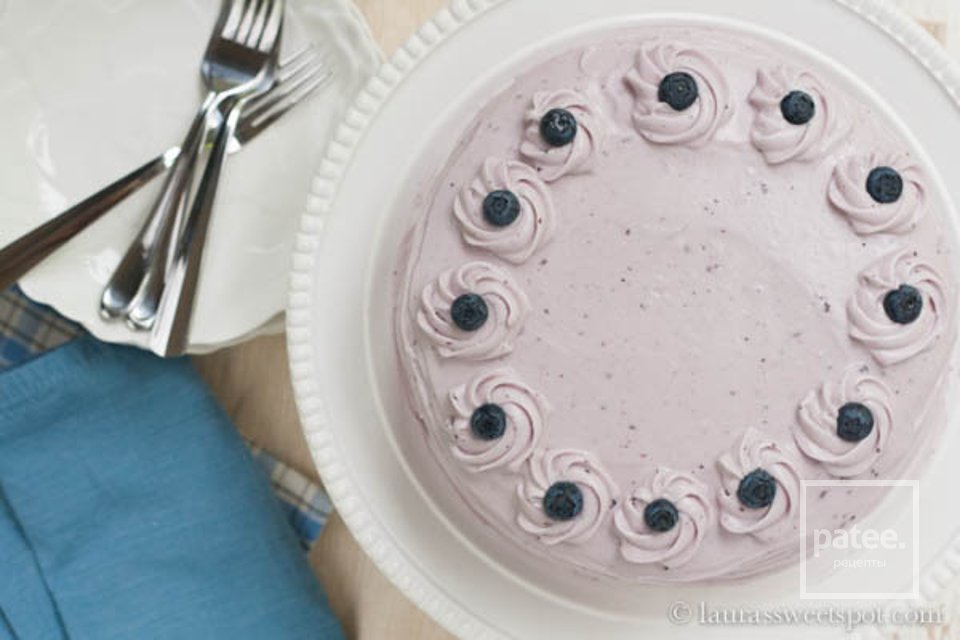 Черничный торт - Шаг 10