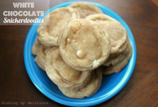 Печенье сникердудль с белым шоколадом