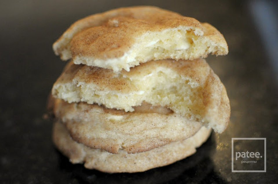 Печенье сникердудль с белым шоколадом - Шаг 11