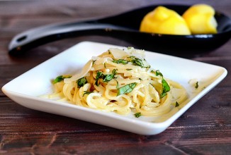 Лимонная паста с пармезаном