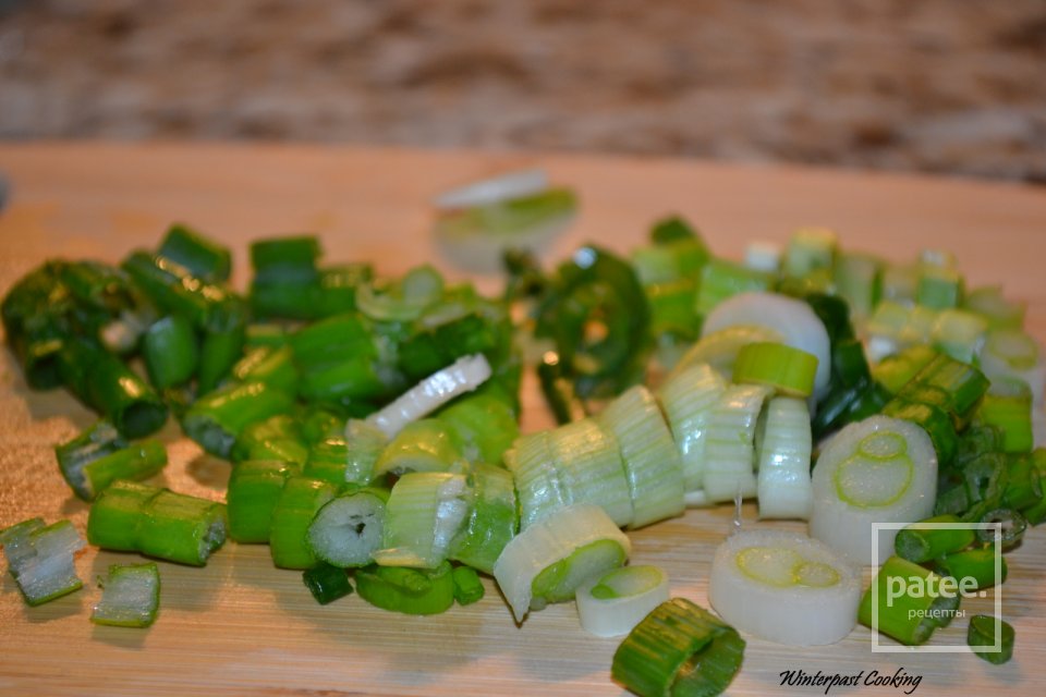 Кесадилья с курицей, беконом и орешками - Шаг 10