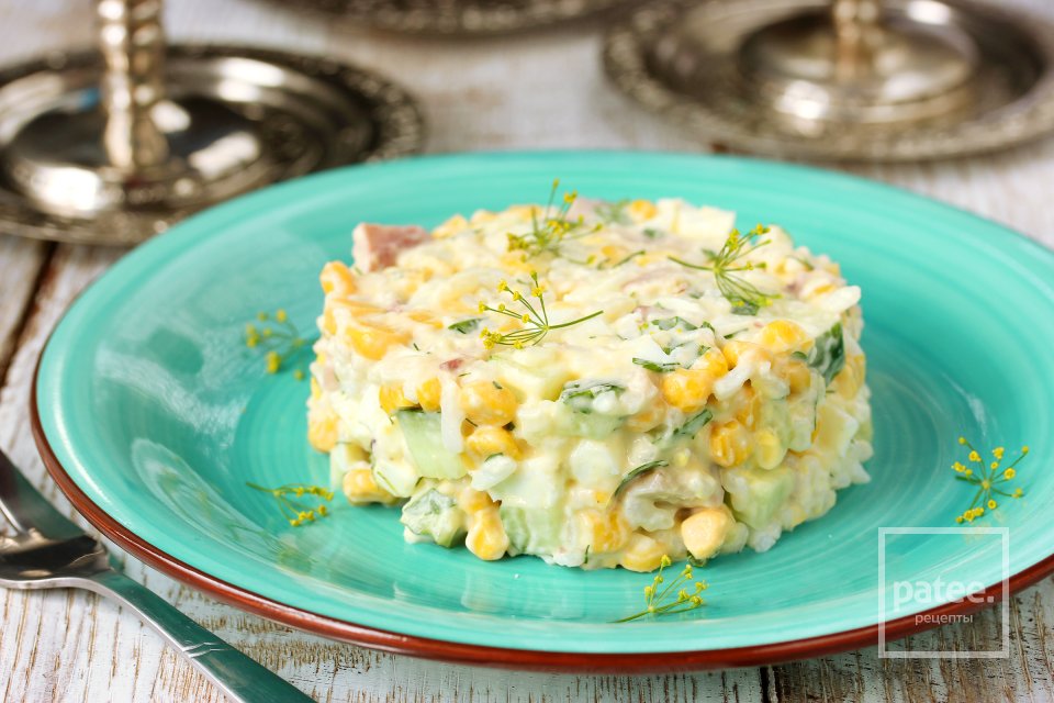 Салат с консервированным осьминогом - Шаг 15