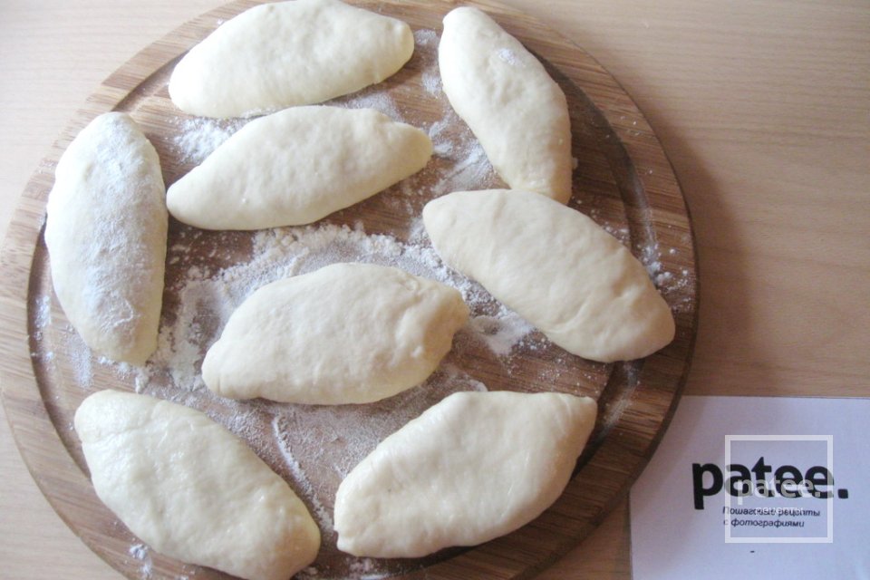 Жареные пирожки с картофелем и грибами - Шаг 21