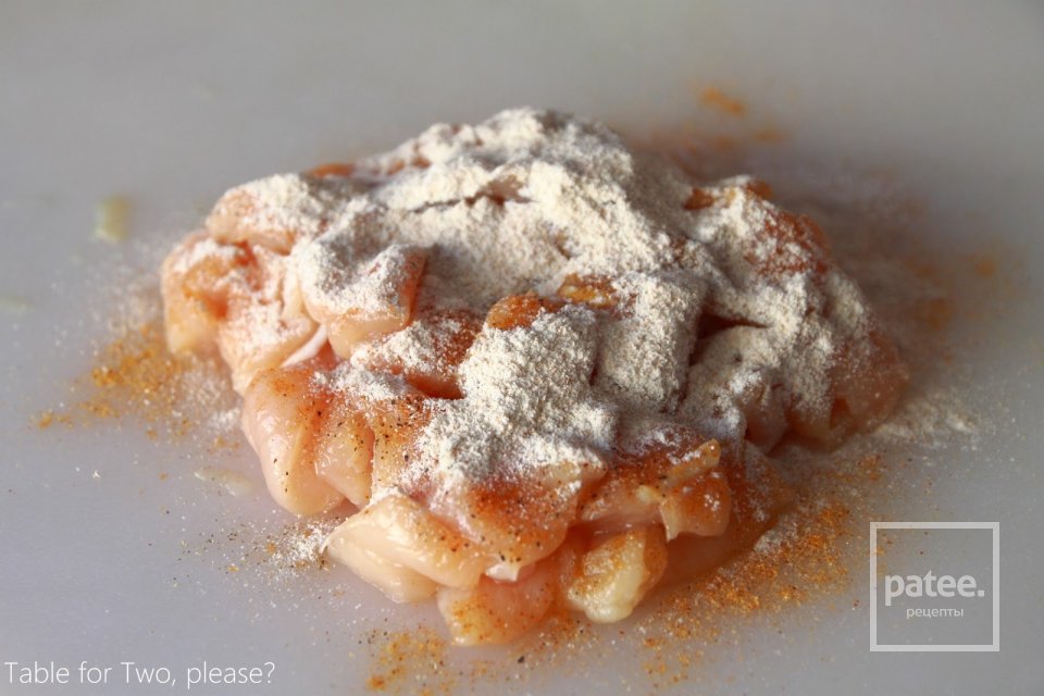 Курица с брокколи в лимонном соусе - Шаг 7