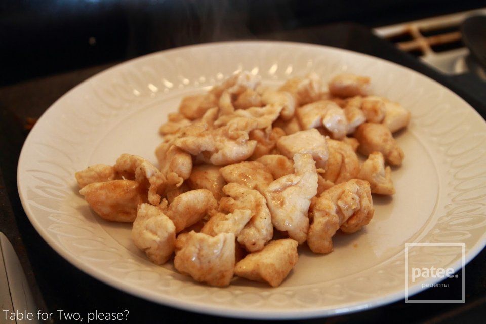 Курица с брокколи в лимонном соусе - Шаг 10